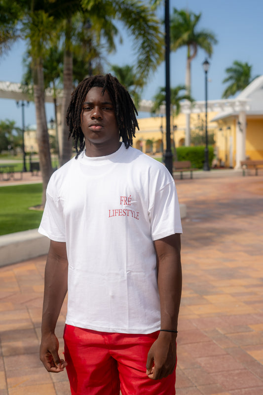 Crimson Red Fré T-Shirt